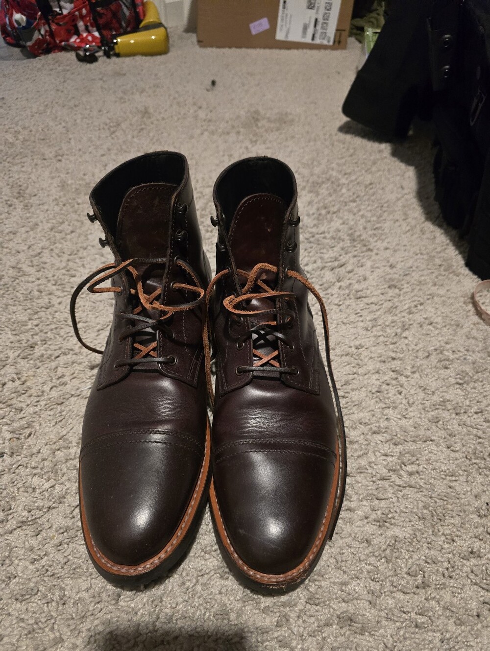 Thursday Boot Company Classic Brown Leather Captain Boot 11.